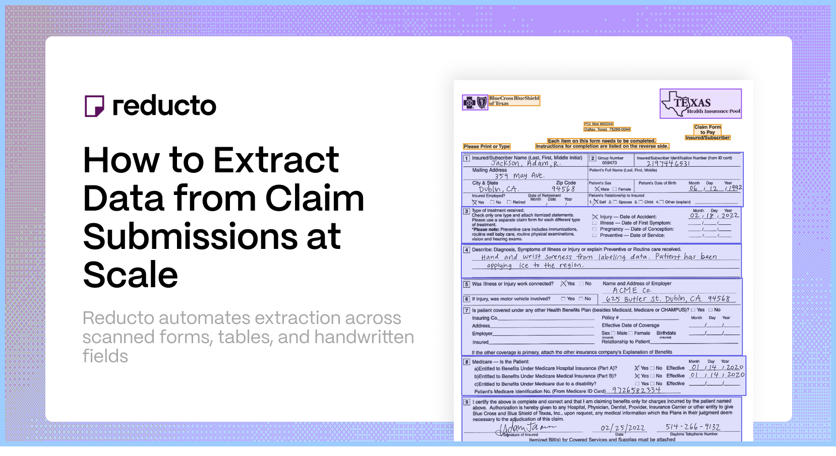 How to Use AI to Extract Data from Claim Submissions at Scale